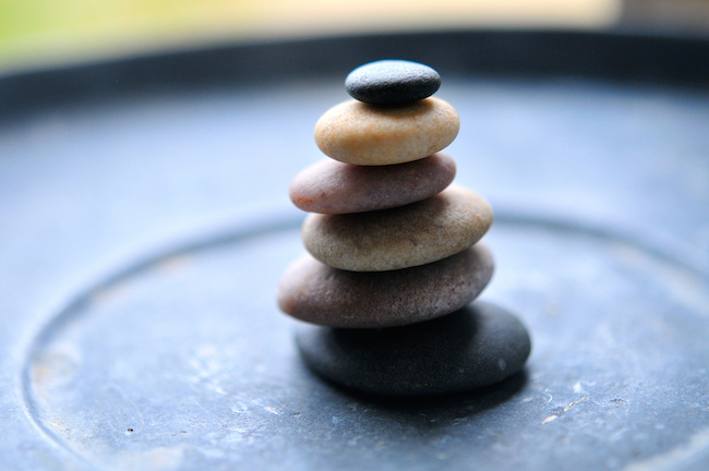 stones balancing on top of each other