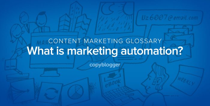 content marketing glossary - what is marketing automation?