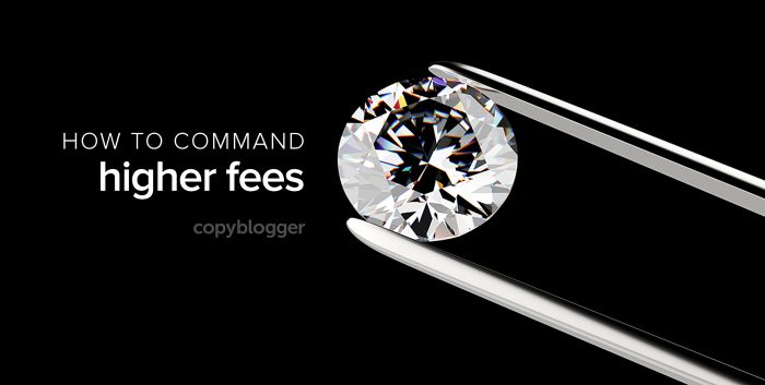 how to command higher fees