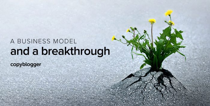 a business model and a breakthrough