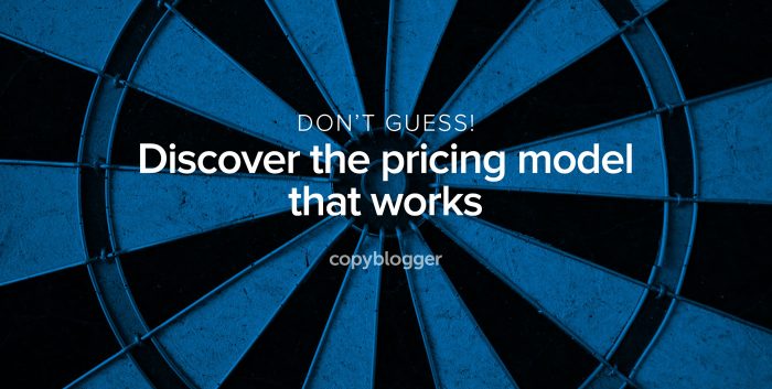 don’t guess! discover the pricing model that works