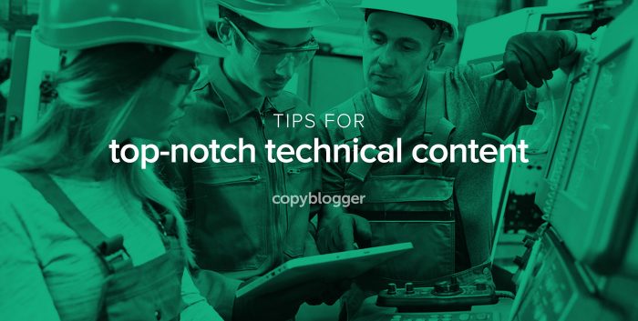 tips for top-notch technical content