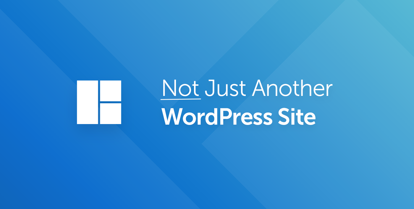 not just another wordpress site